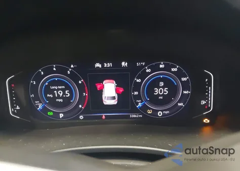 2022 Volkswagen Atlas 3.6L V6 Se W/Technology from USA, damaged, VIN 1V2HR2CA3NC546658